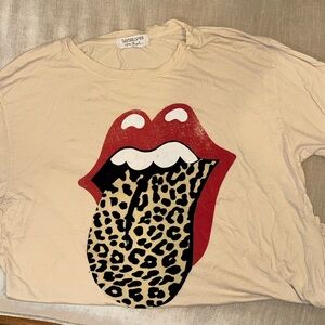 Cheetah Rolling Stones Tee